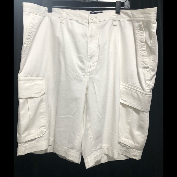 St. John's Bay Shorts St Johns Bay Mens White Cargo Shorts Poshmark